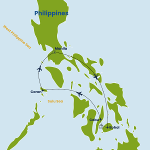 Bohol, Cebu, And Coron Explorer