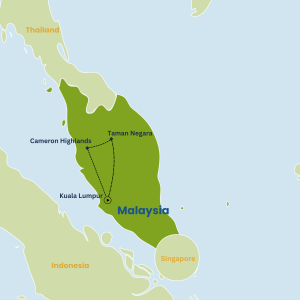 Kuala Lumpur To Highlands Adventure